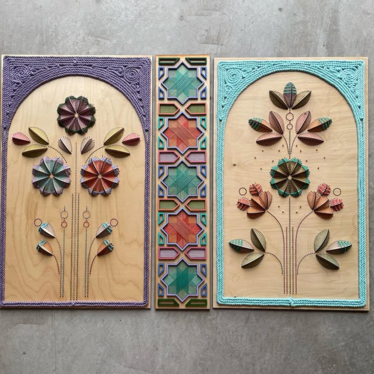 Botanical Allegory，Embroidery，Artwork，originality，