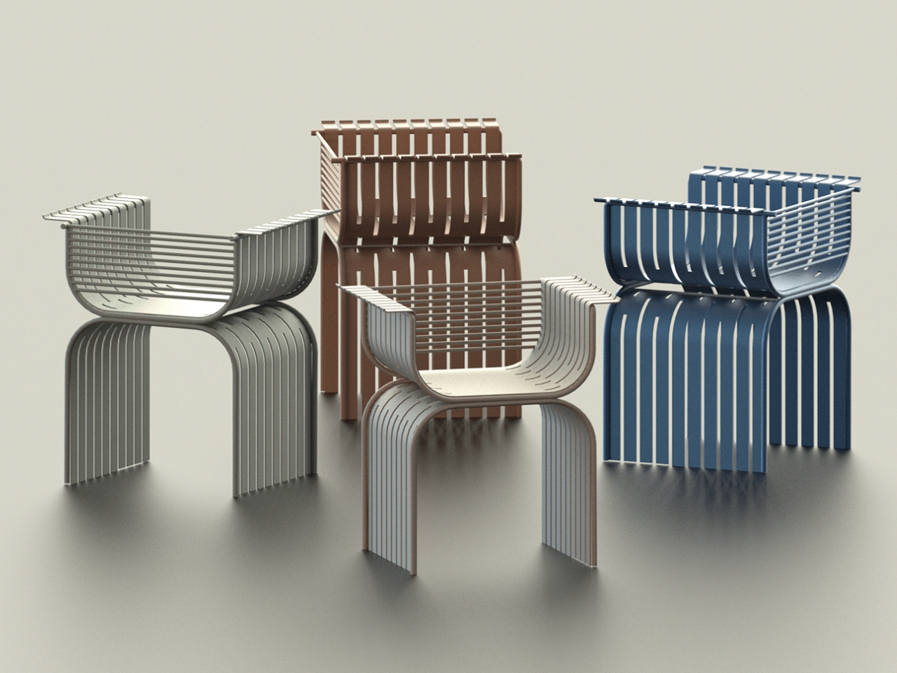 RİVO，chair，furniture，modularization，