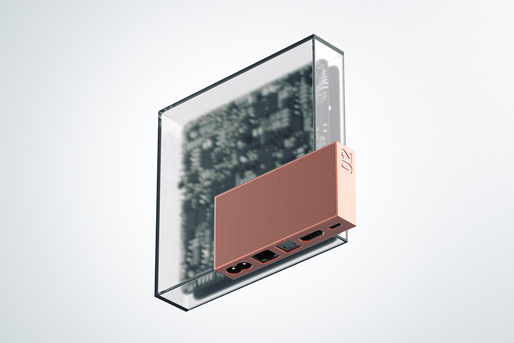 Set top box，transparent，Coated aluminum box，Aesthetics of science and technology，