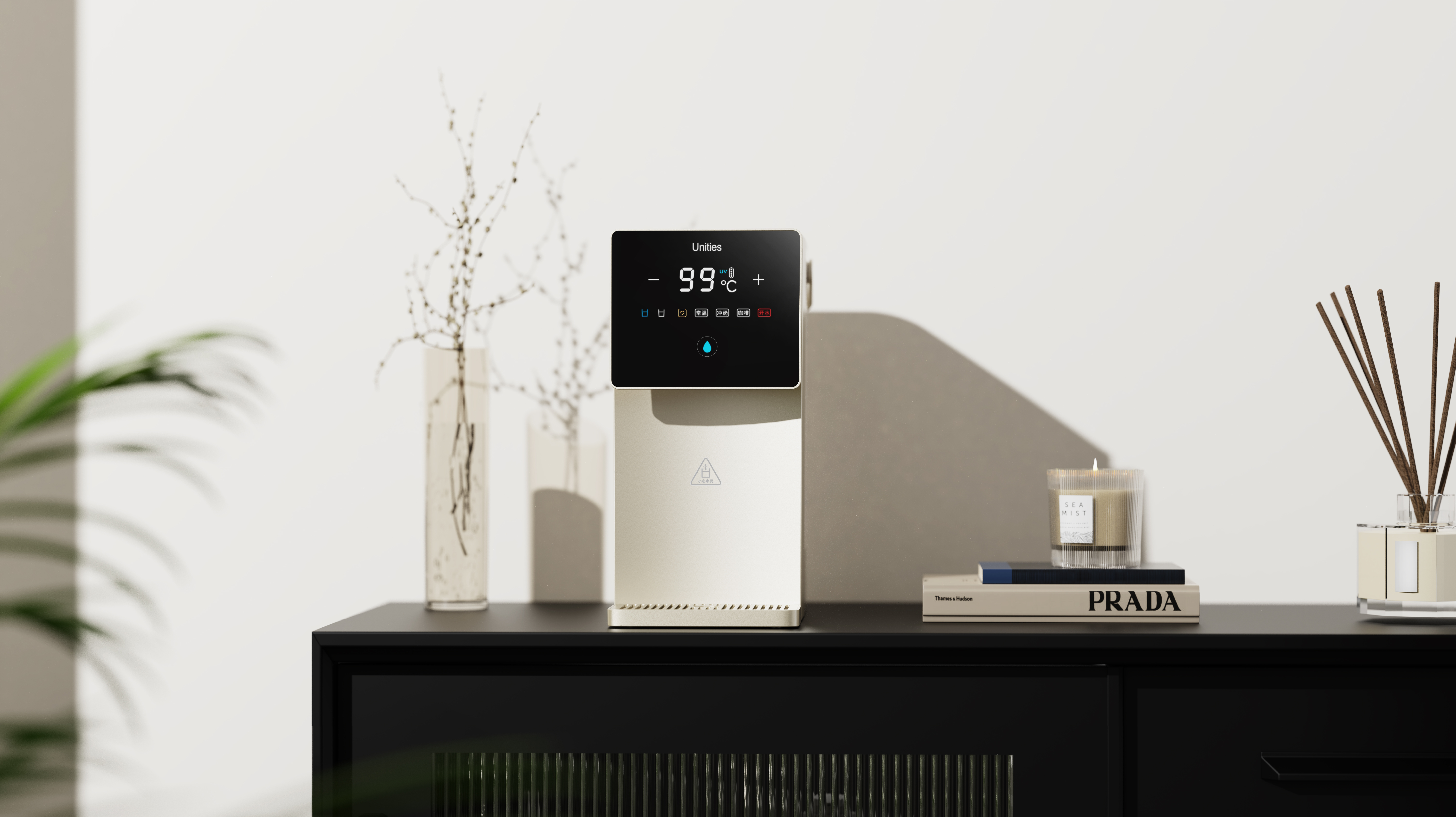 Clean drinking machine, water dispenser, desktop water dispenser, ice-making water dispenser，