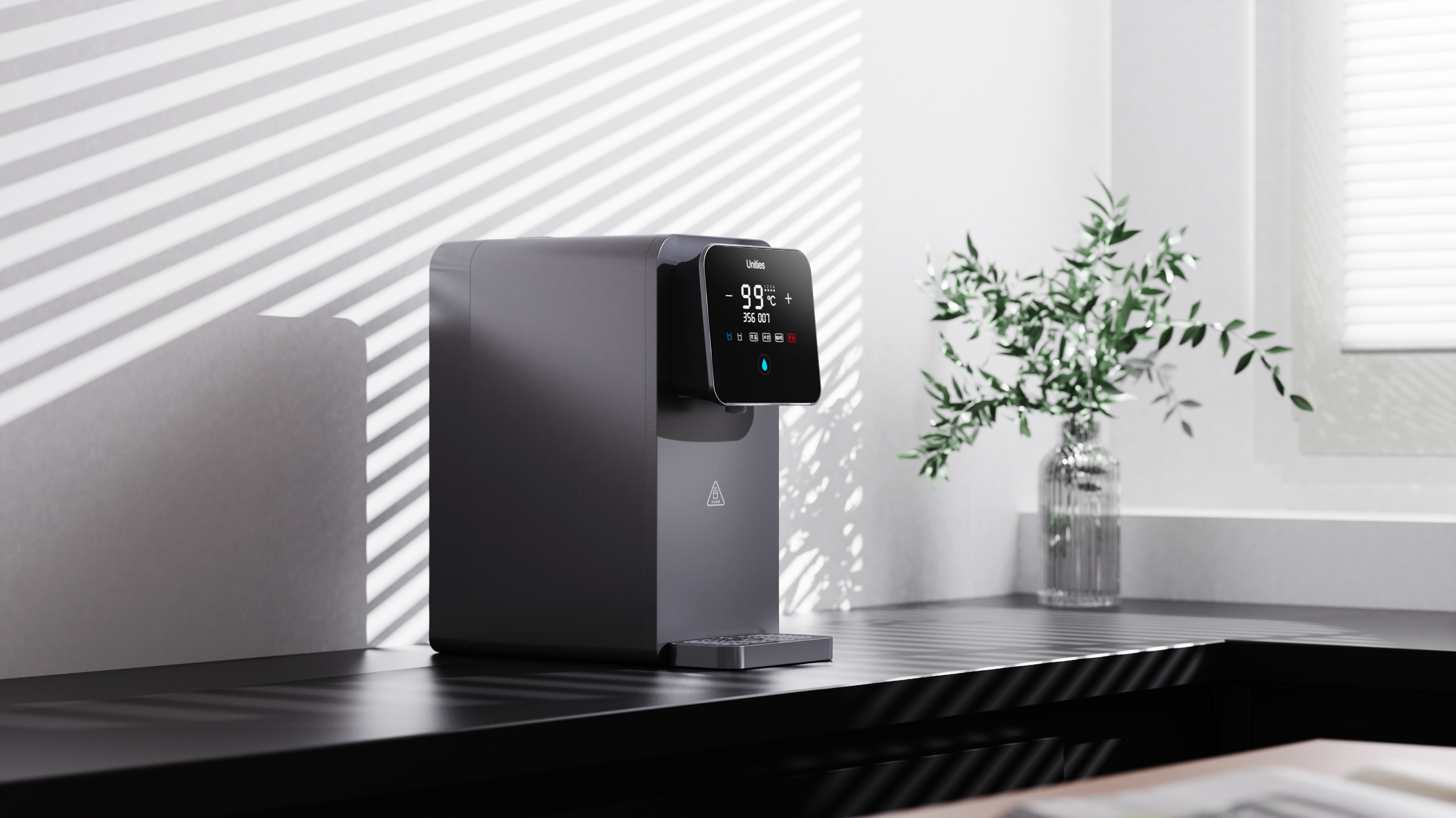 Clean drinking machine, water dispenser, desktop water dispenser, ice-making water dispenser，