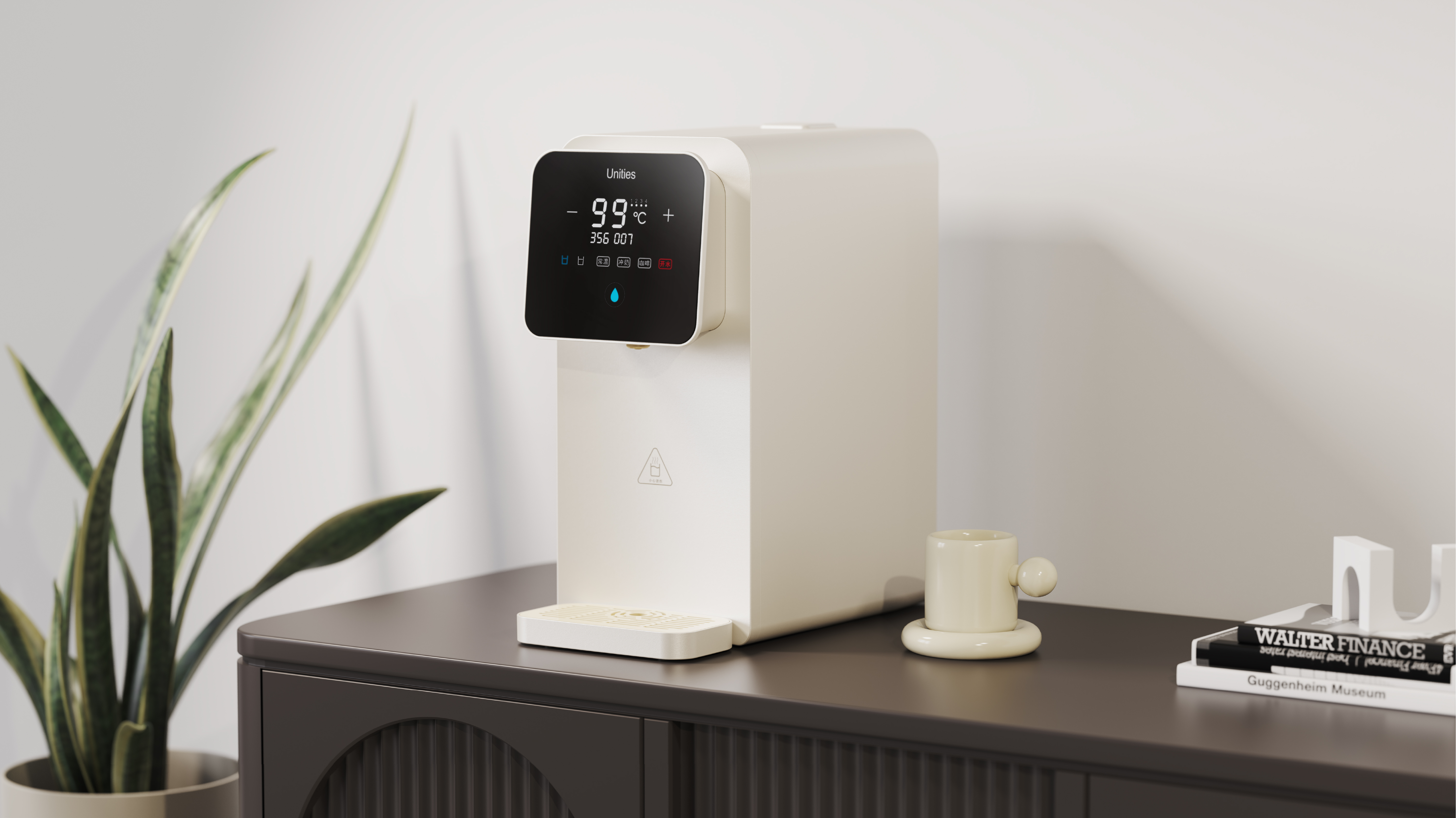 Clean drinking machine, water dispenser, desktop water dispenser, ice-making water dispenser，