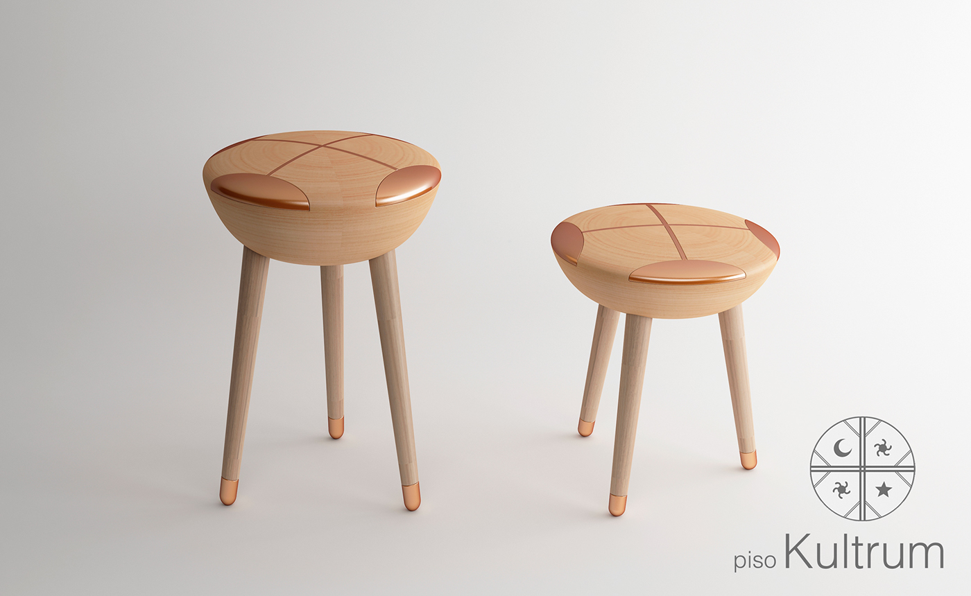 Ritual drum，Kultrum，stool，