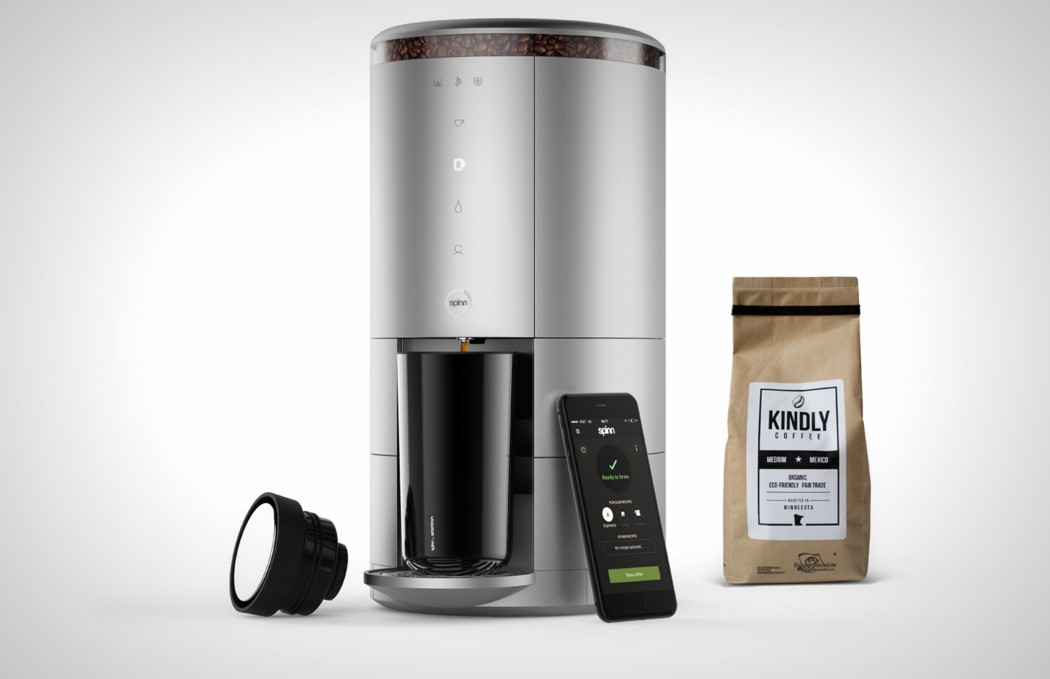 Manual，Alexa voice command，interactive，wireless，Spinn Coffee，