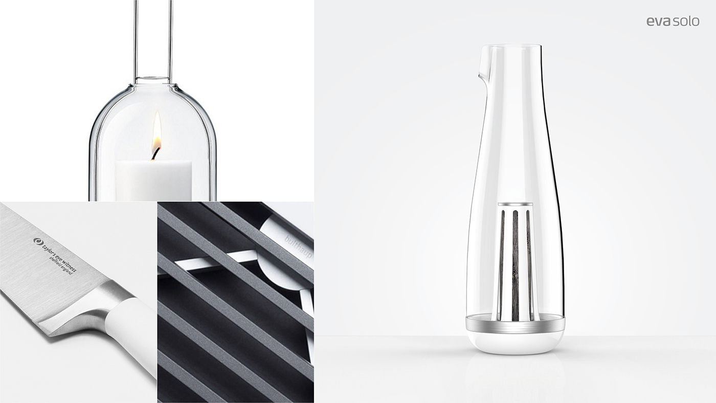 Glass，Filter bottle，Filter carafe，Eva Solo，
