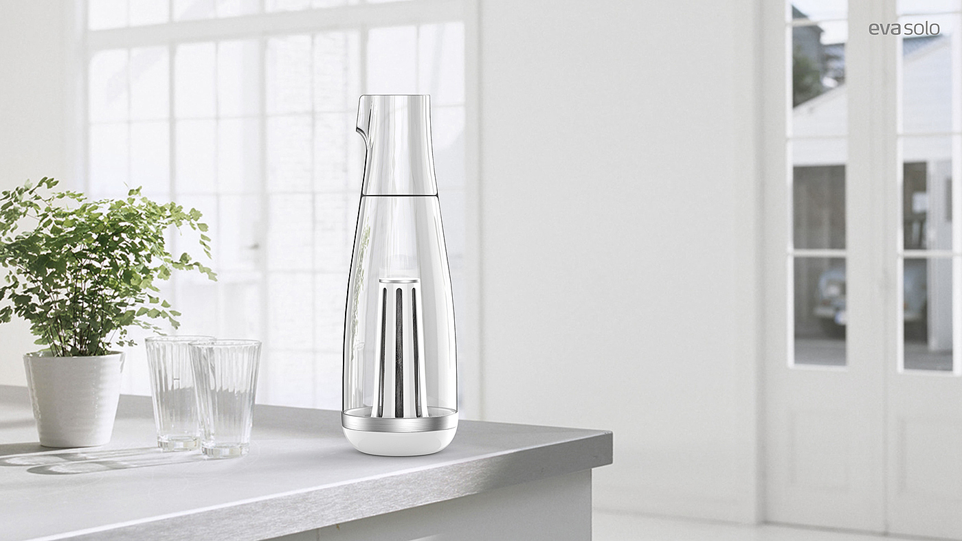 Glass，Filter bottle，Filter carafe，Eva Solo，