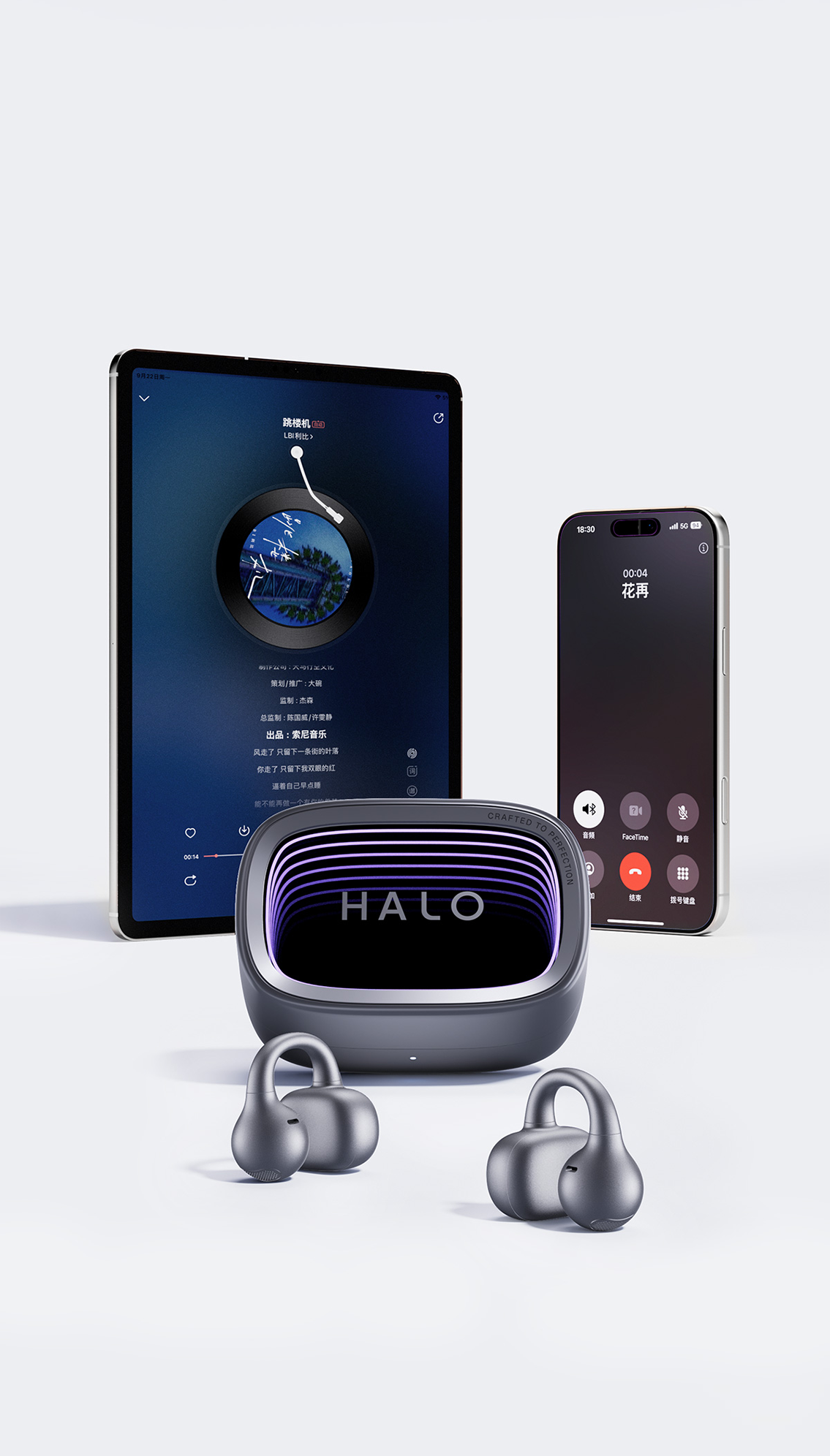 headset，flowers again，ear clip，Abyss Mirror，