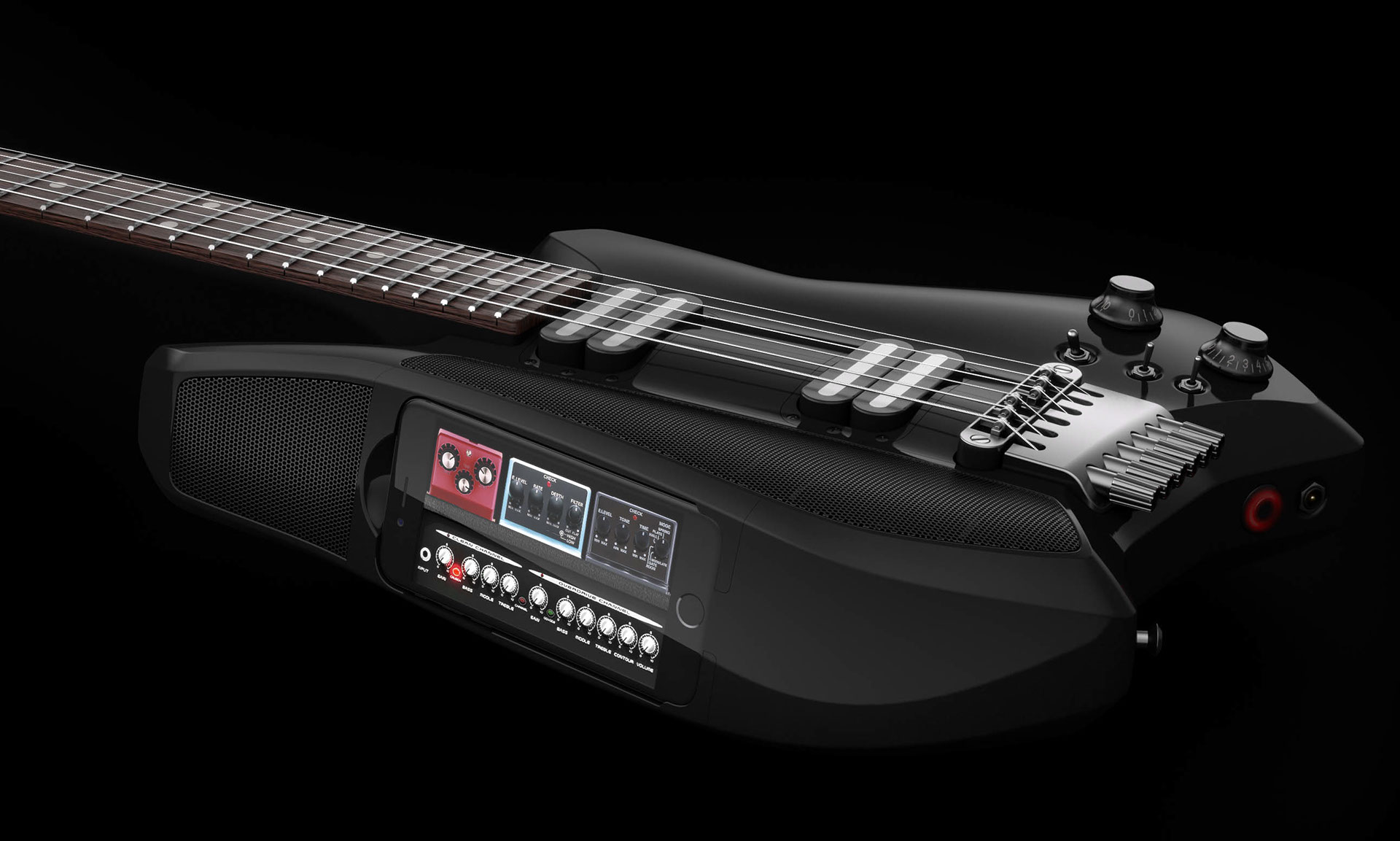 black，intelligence，guitar，Fusion Guitar，