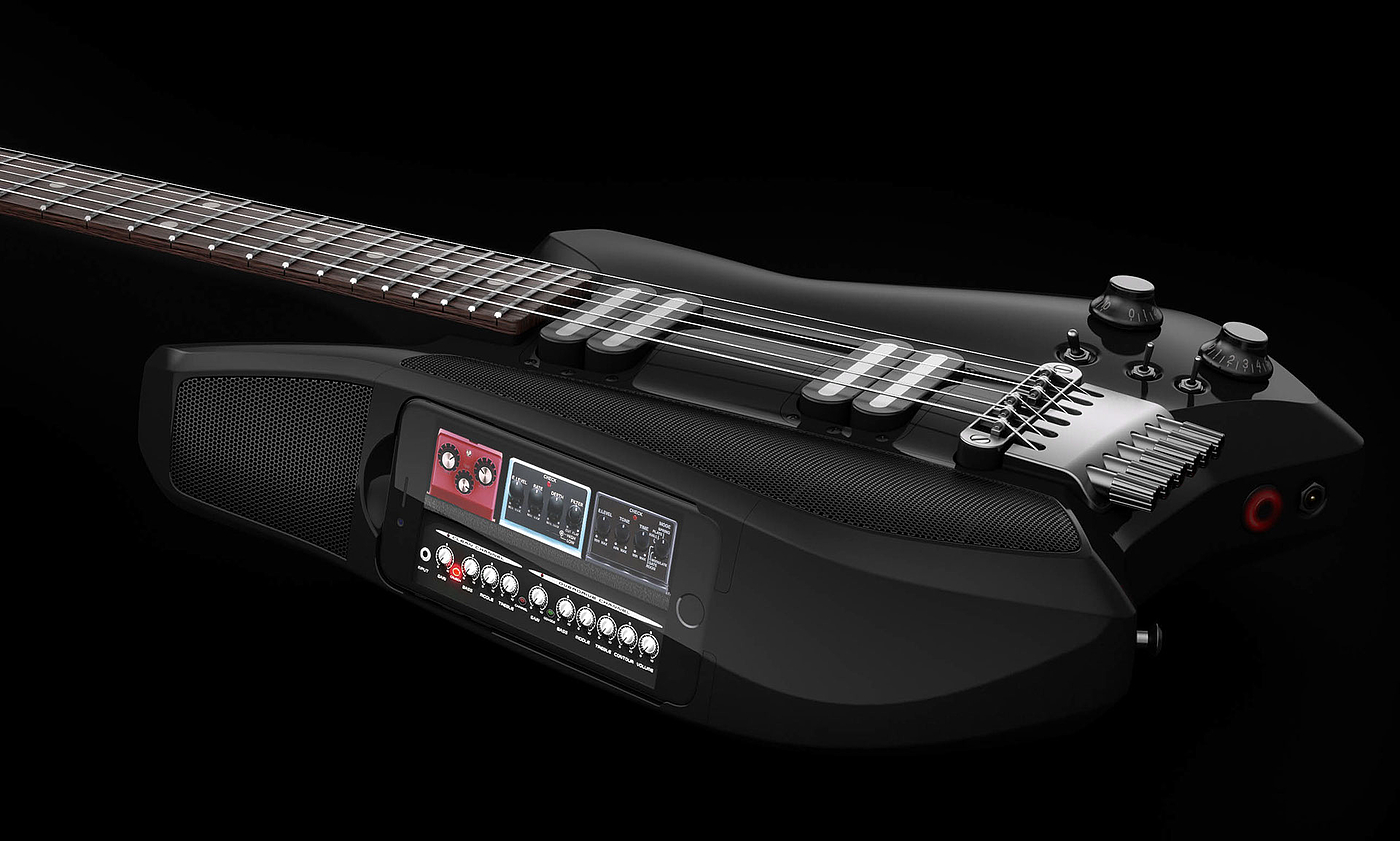 black，intelligence，guitar，Fusion Guitar，