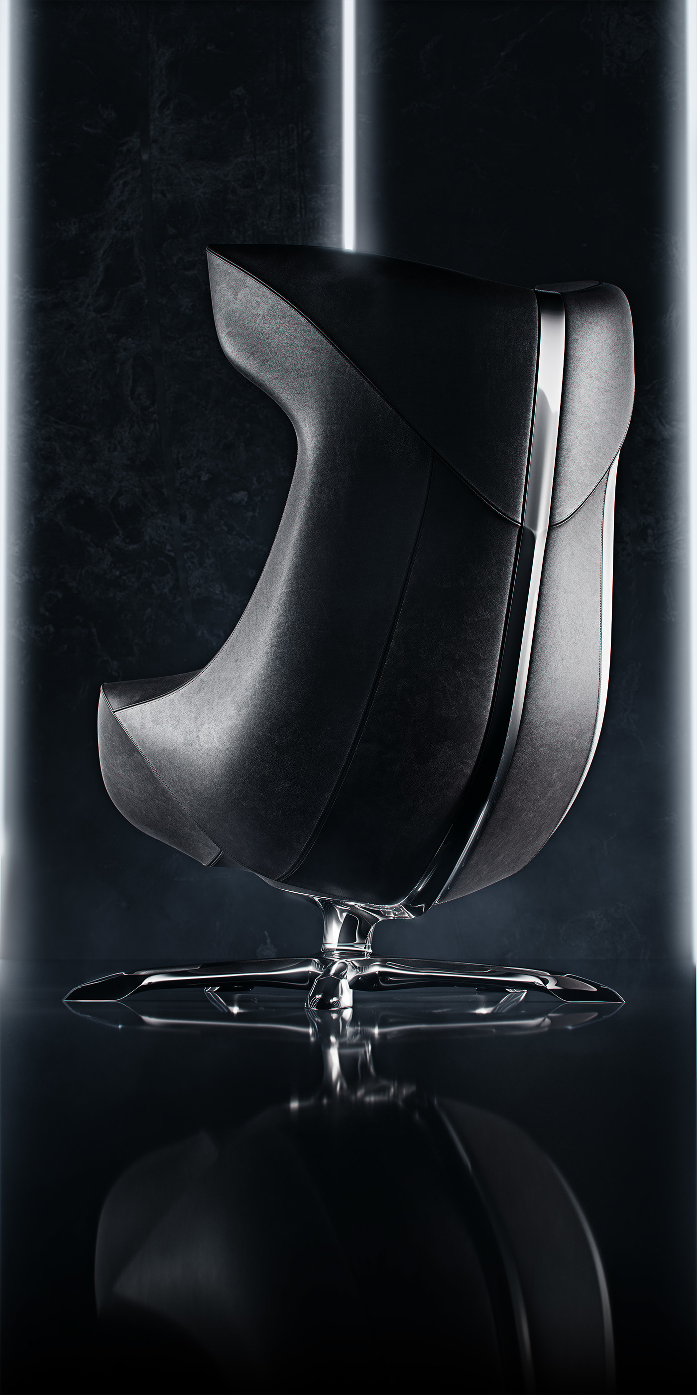 furniture，Home Furnishing，black，cortex，Office chair，to work in an office，