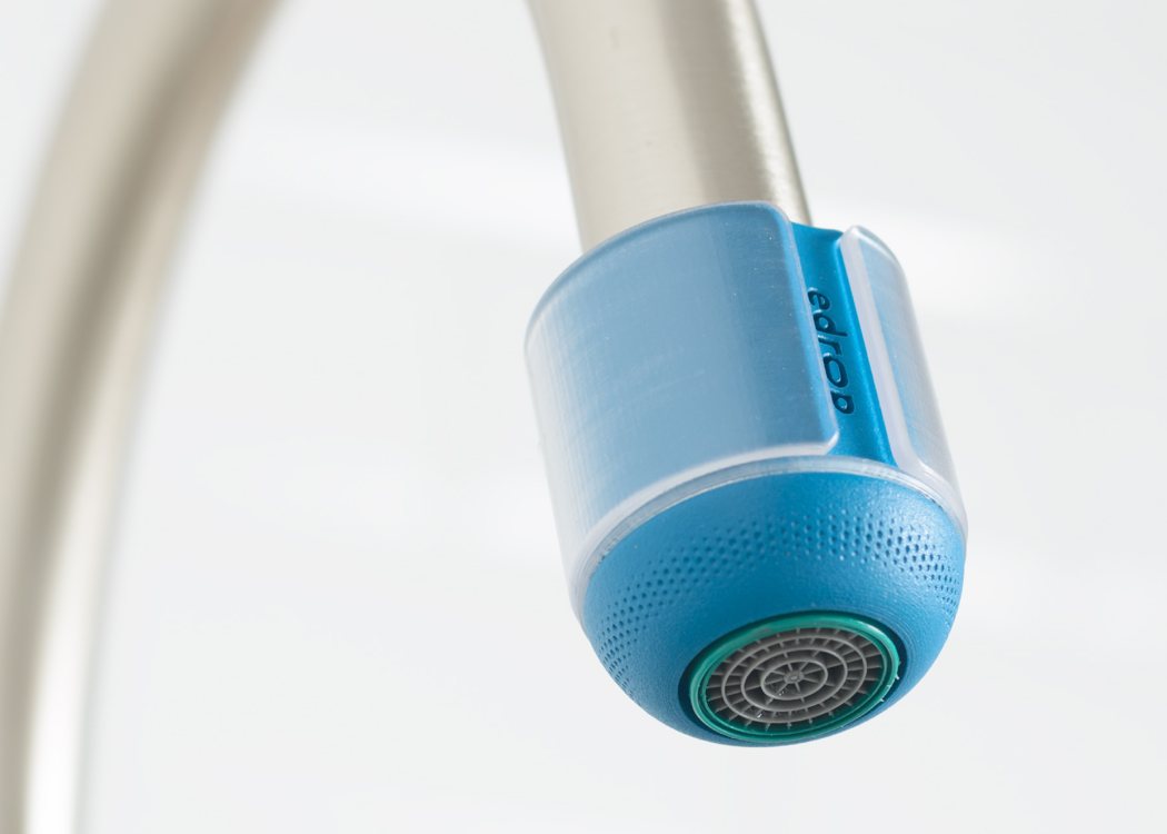 eDrop，Intelligent water monitoring device，blue，