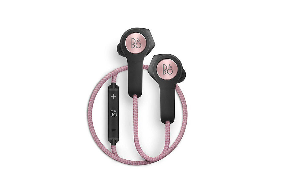 粉色，耳机，b&o，
