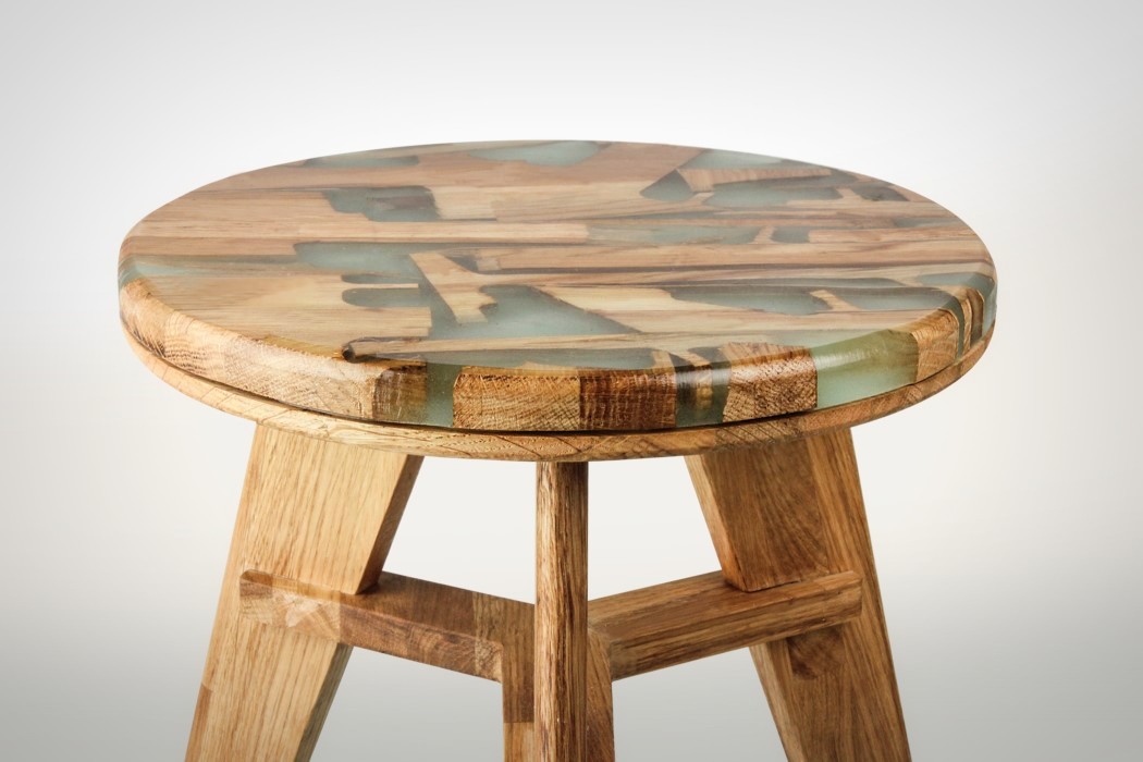 stool，Jang Won, Kyung，woodiness，