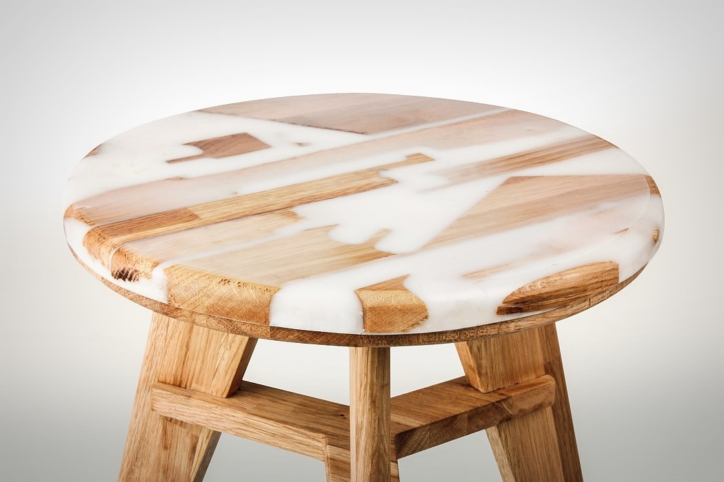 stool，Jang Won, Kyung，woodiness，