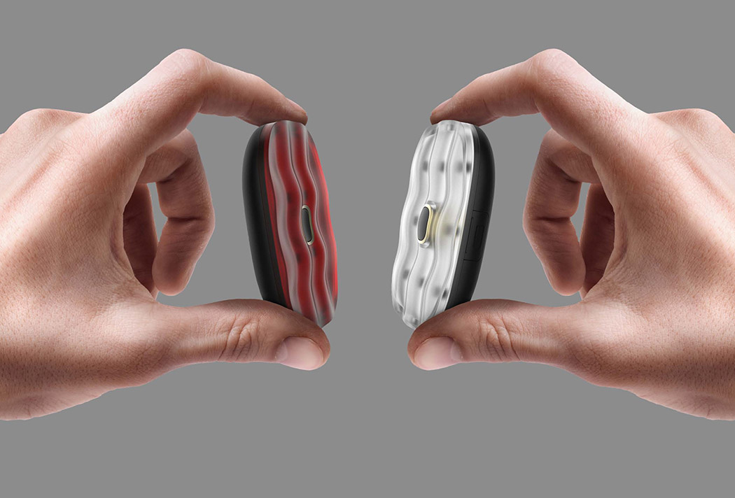 blink，Bicycle lamp，black，product design，