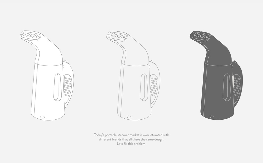 Iron，portable，concise，