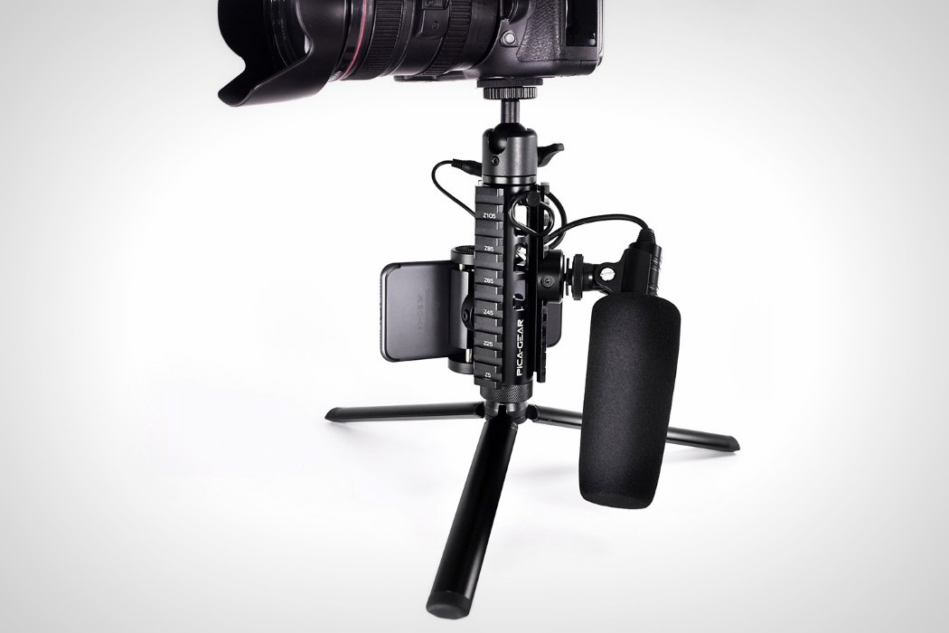 black，Modular design，Integrated selfie lever，Picabode，