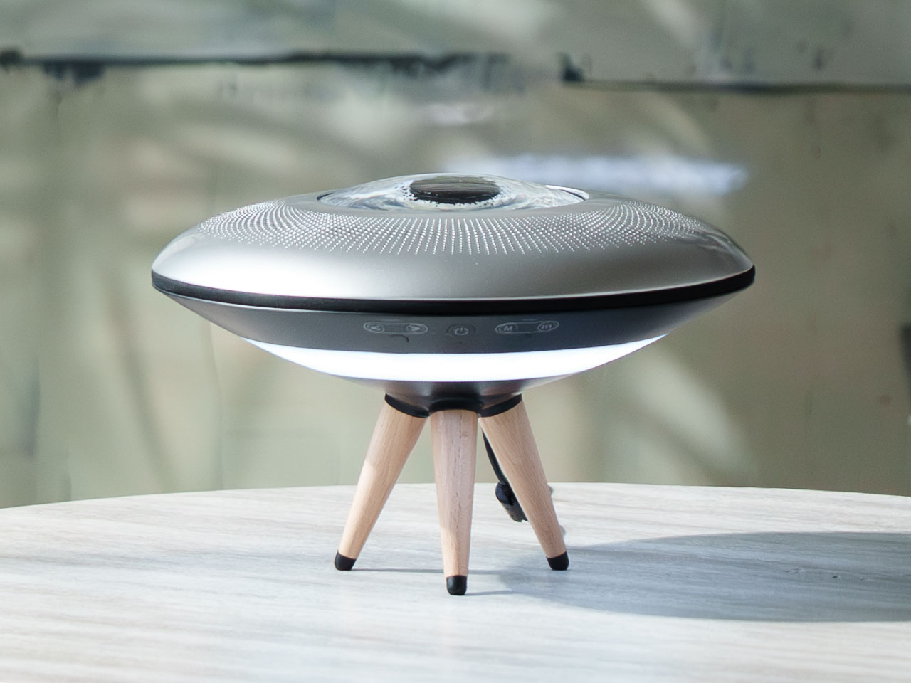 Ferromagnetic fluid，Visual Music，Bluetooth audio，Desktop Art，Black Technology，