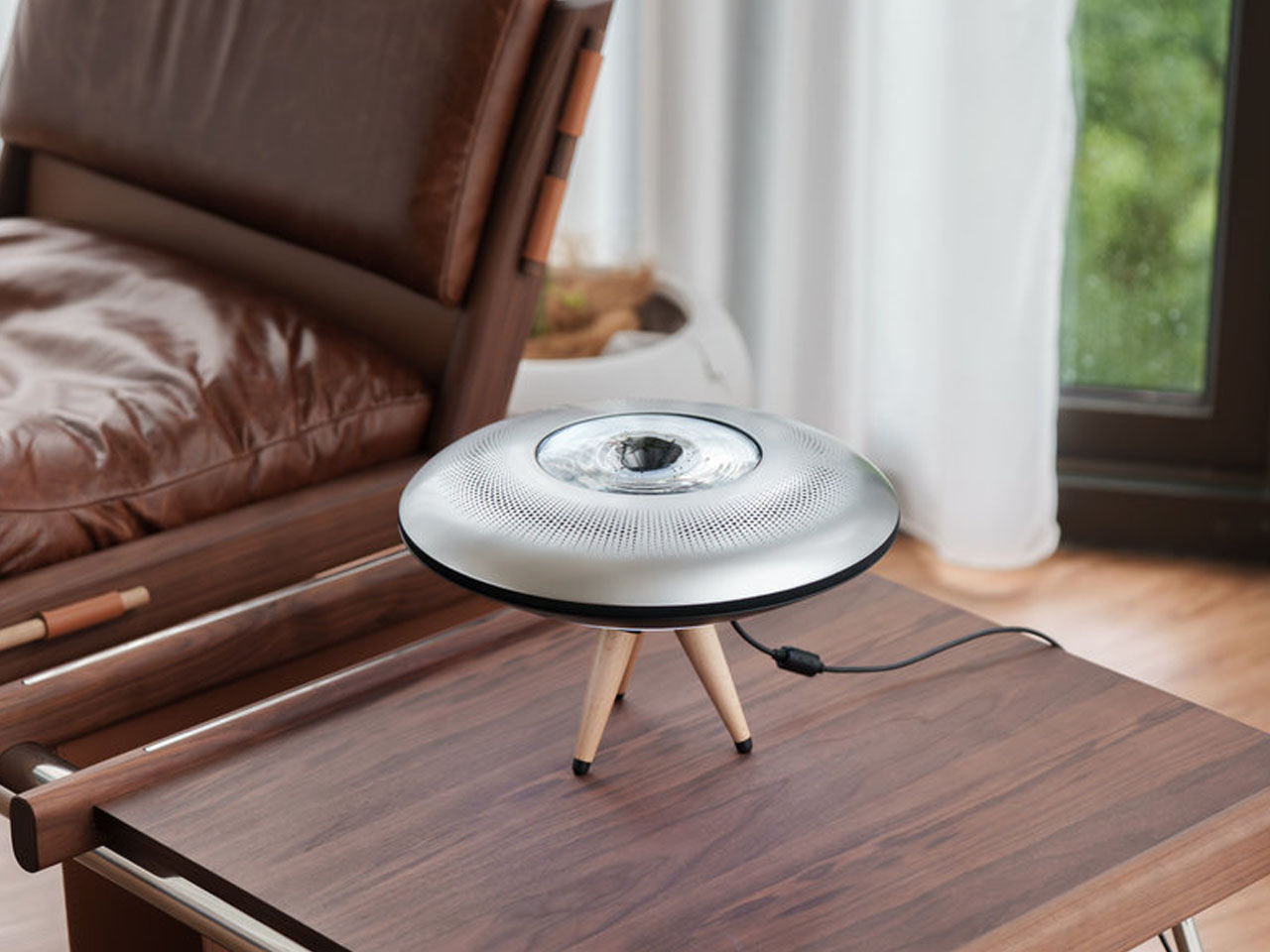 Ferromagnetic fluid，Visual Music，Bluetooth audio，Desktop Art，Black Technology，