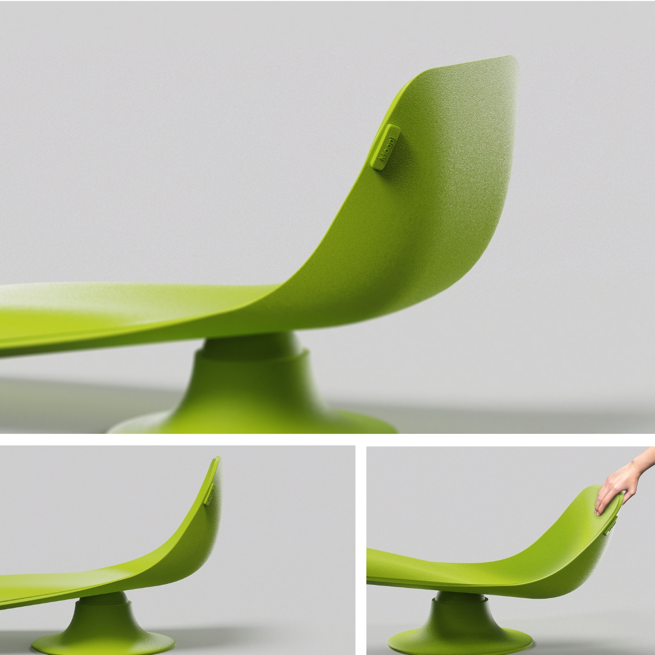 Childhood memory，chair，Rotatable，interactive quality，Environmental protection design，