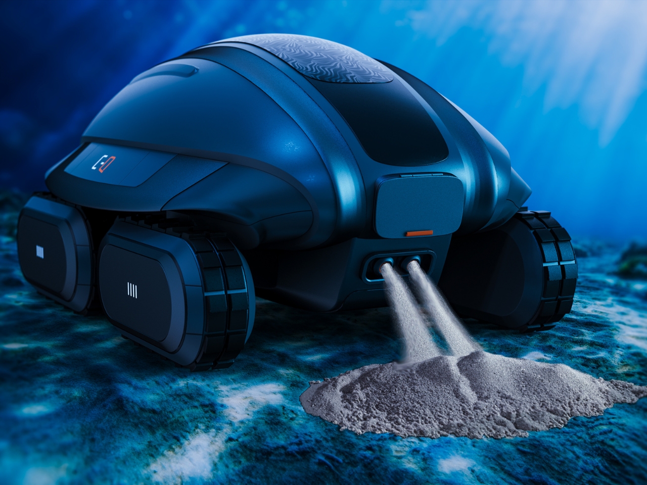 Coastal governance，C- Q sand robot，autonomous sand transport，Ecological protection，oceanographic engineering，