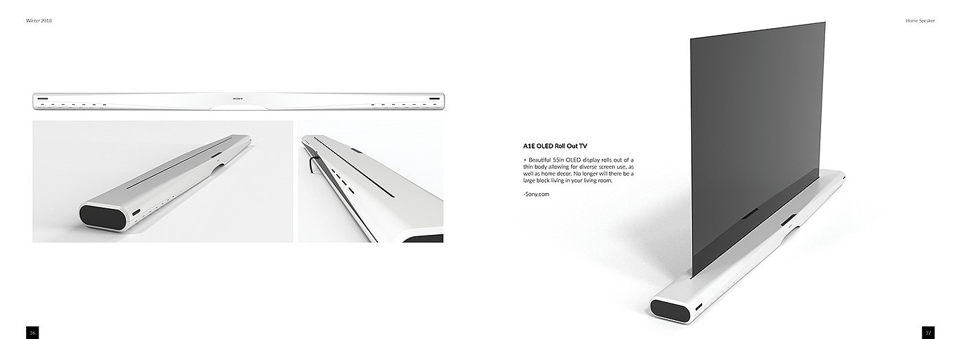 Sony A1E，Interior design，