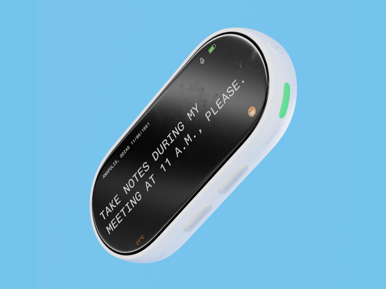 Magnetic suction，Modular design，Copilot Fellow，AI pendant，emotional companionship，