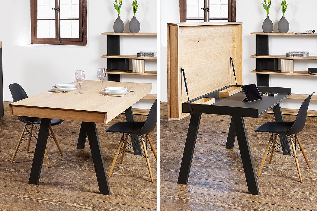 折叠，Damien Regamey，两用型，桌子，Celerina Table，