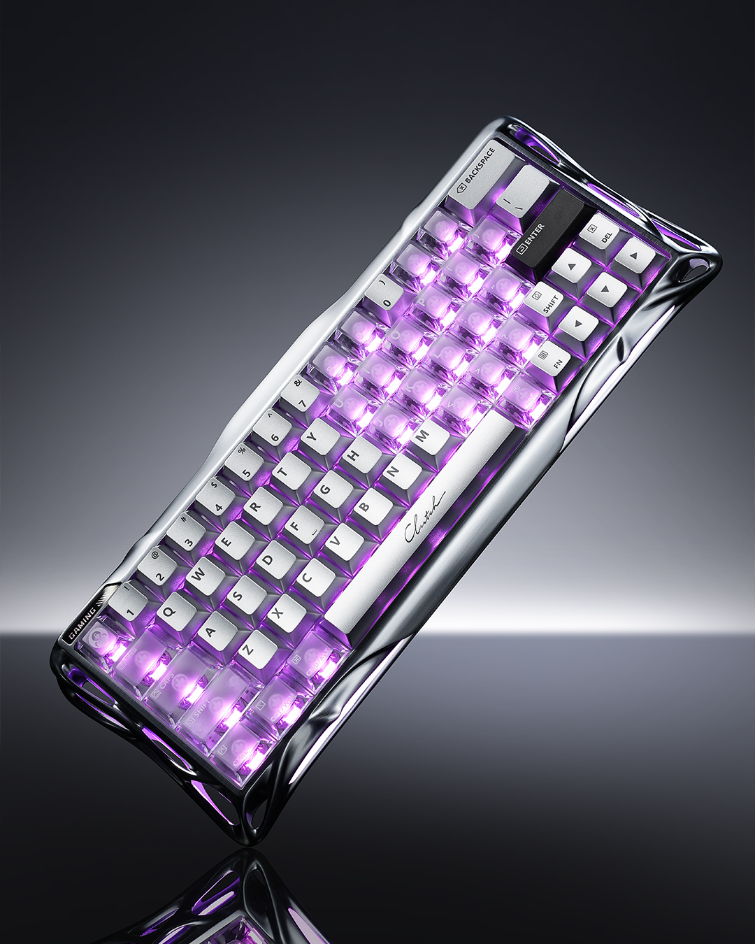 Gaming keyboard，industrial design，Mecha Tide Play，Game peripherals，Skeleton Design，