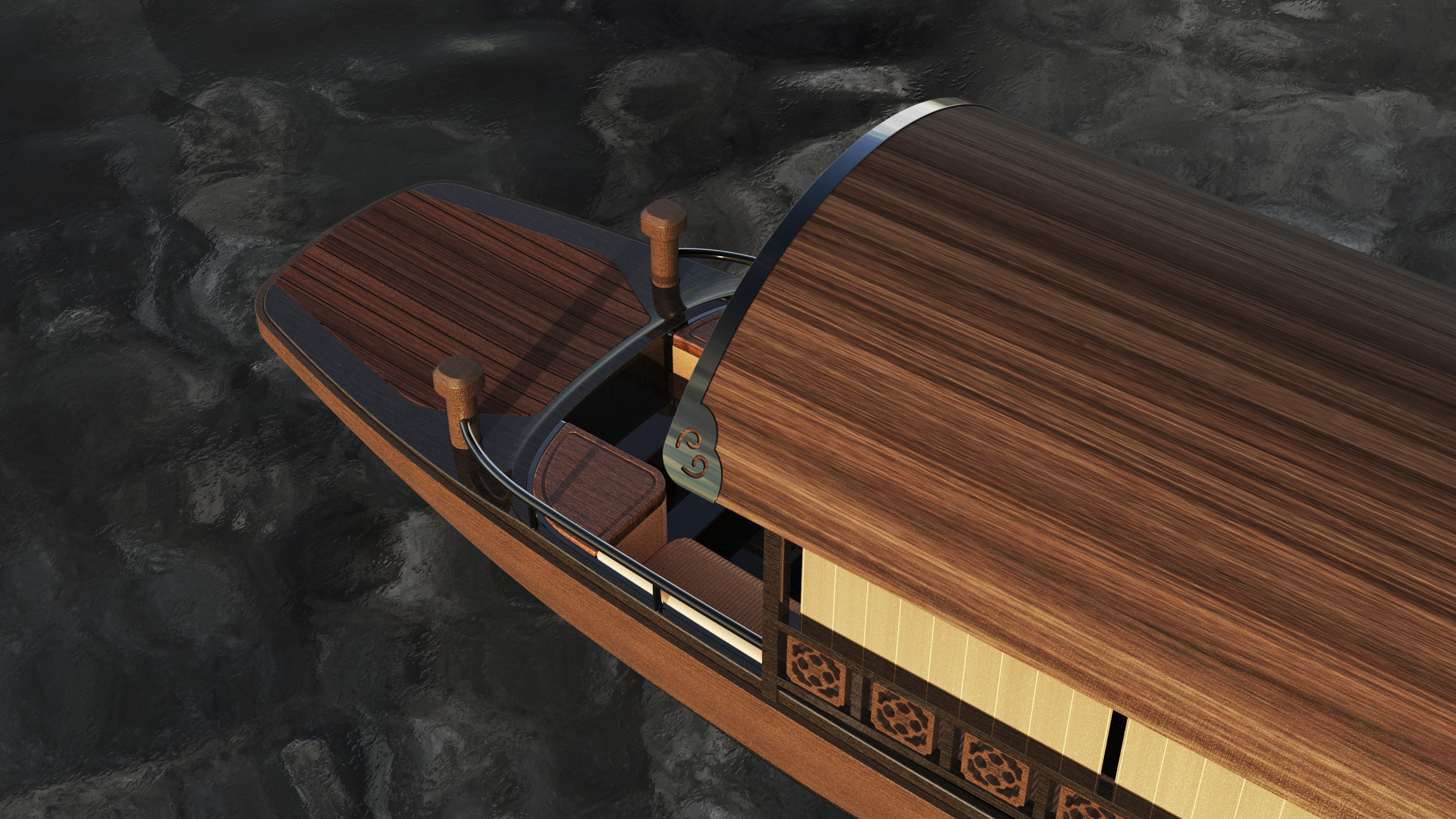 vehicle，Landscape Boat，