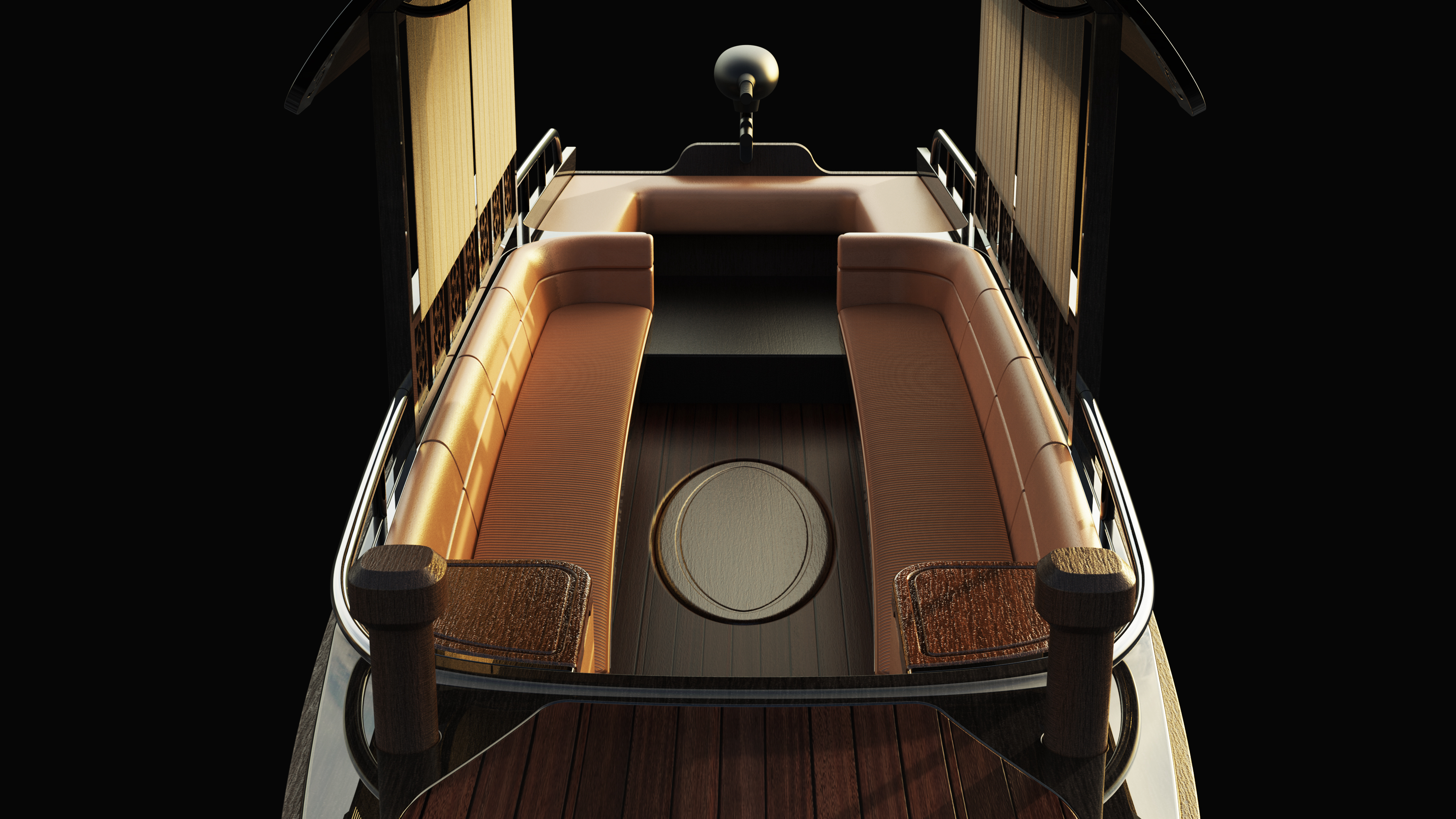 vehicle，Landscape Boat，