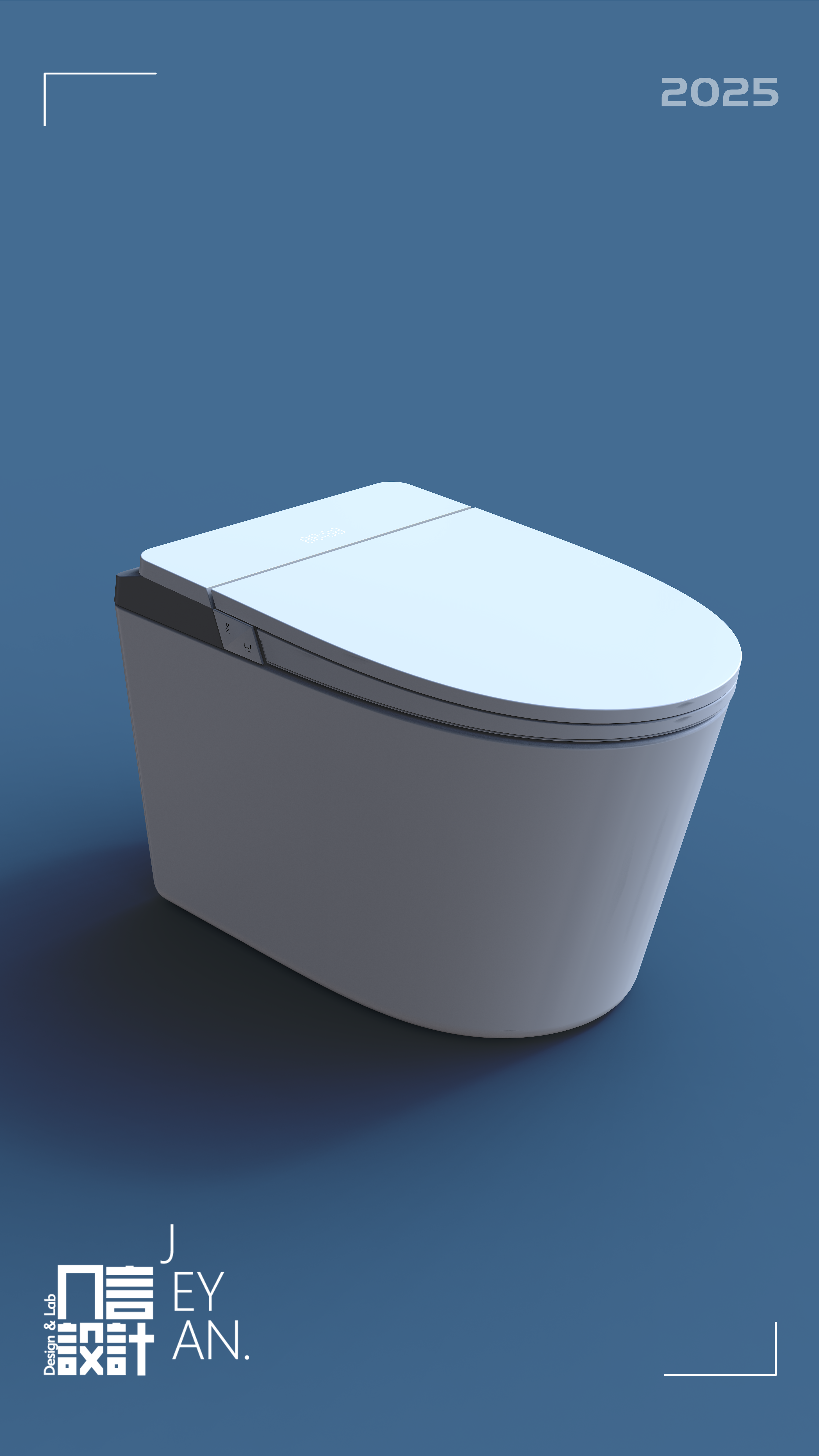 Intelligent toilet，Bathroom design，industrial design，product design，