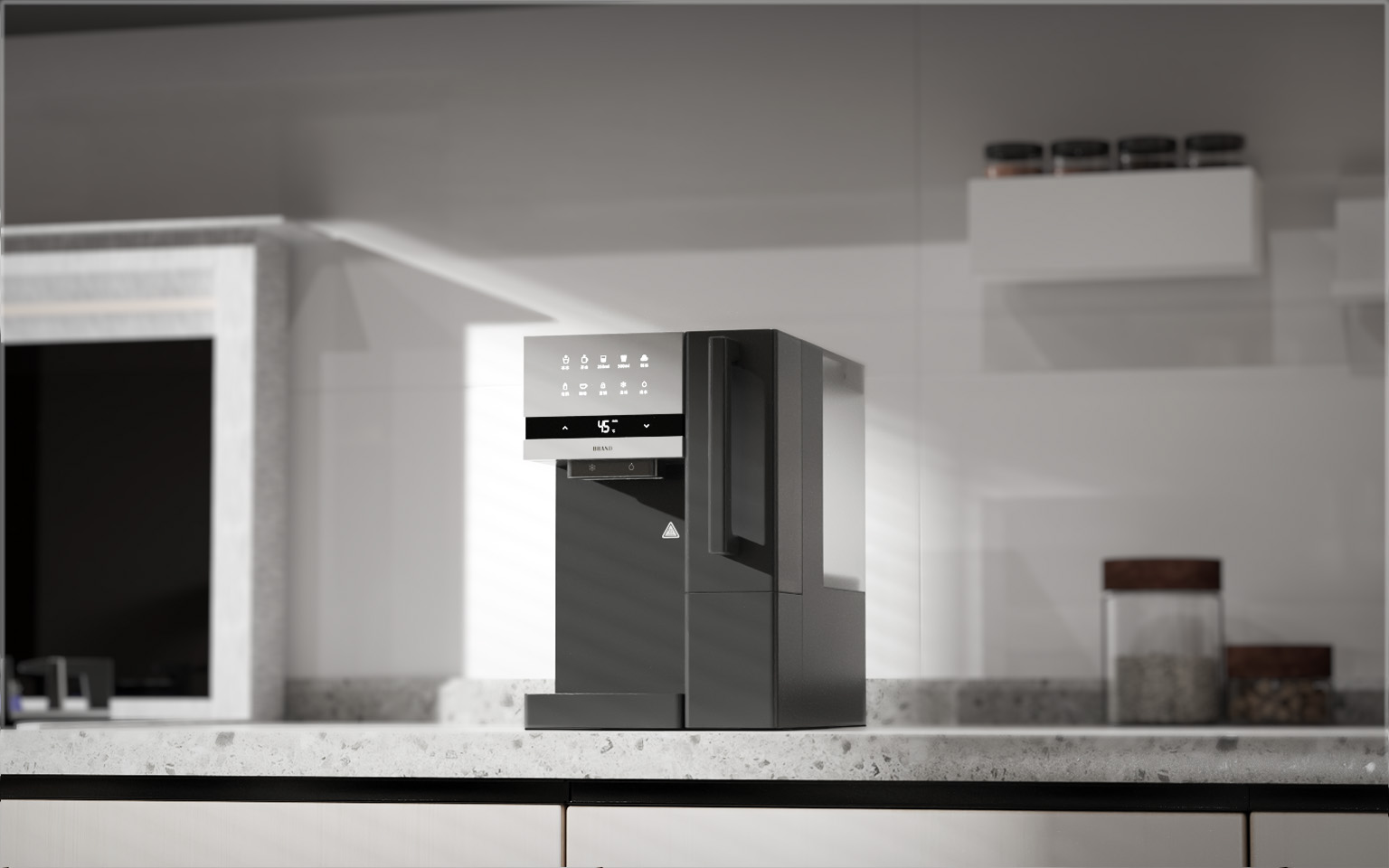 Water purifier，Ice making，household electrical appliances，Simplicity，interactive，