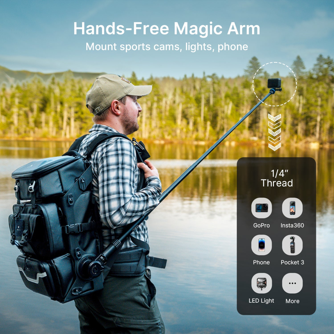 Lancer300，Modular Backpack，Outdoor equipment，Outdoor Backpack，