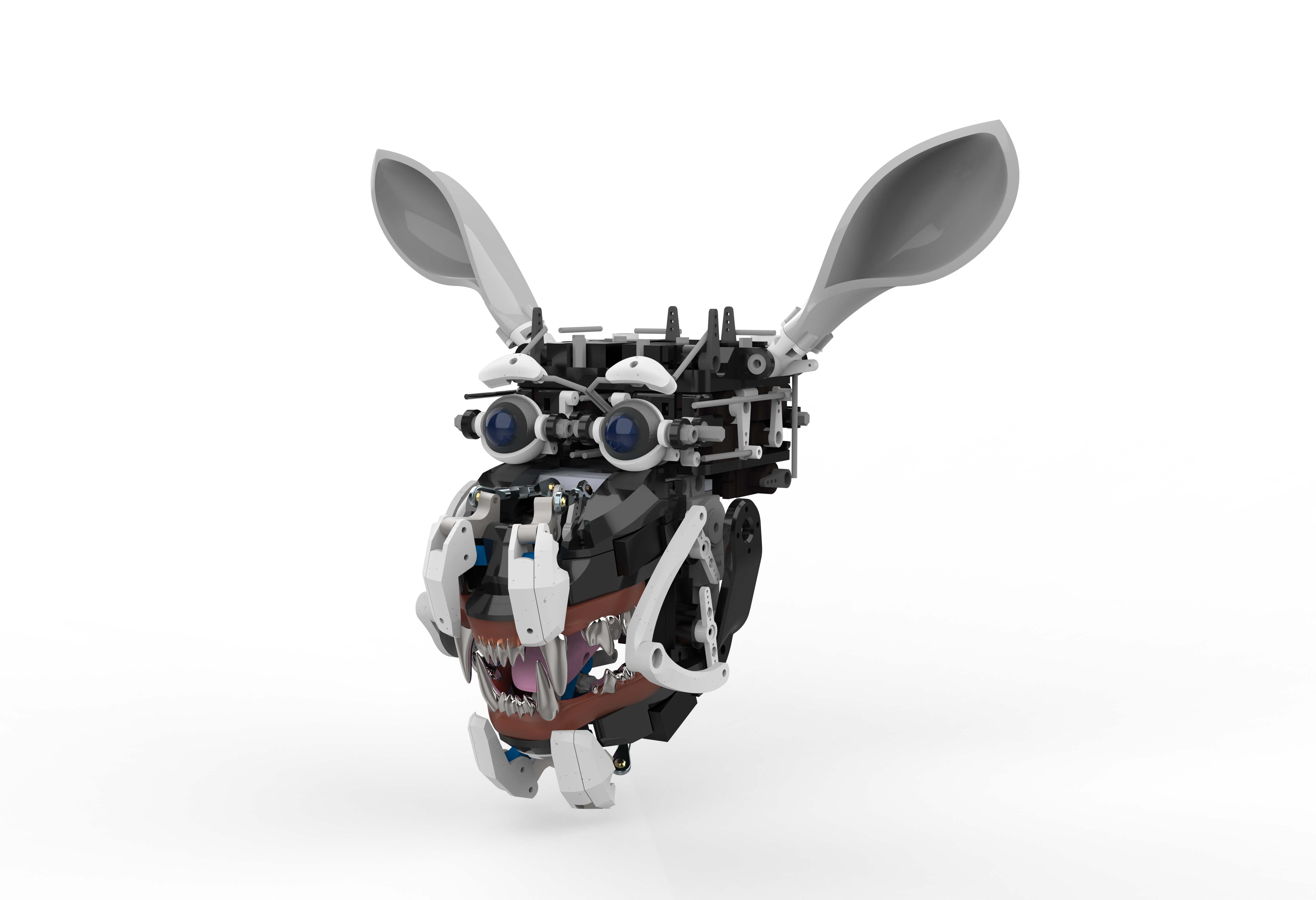 3d，diy，robot，second creation，