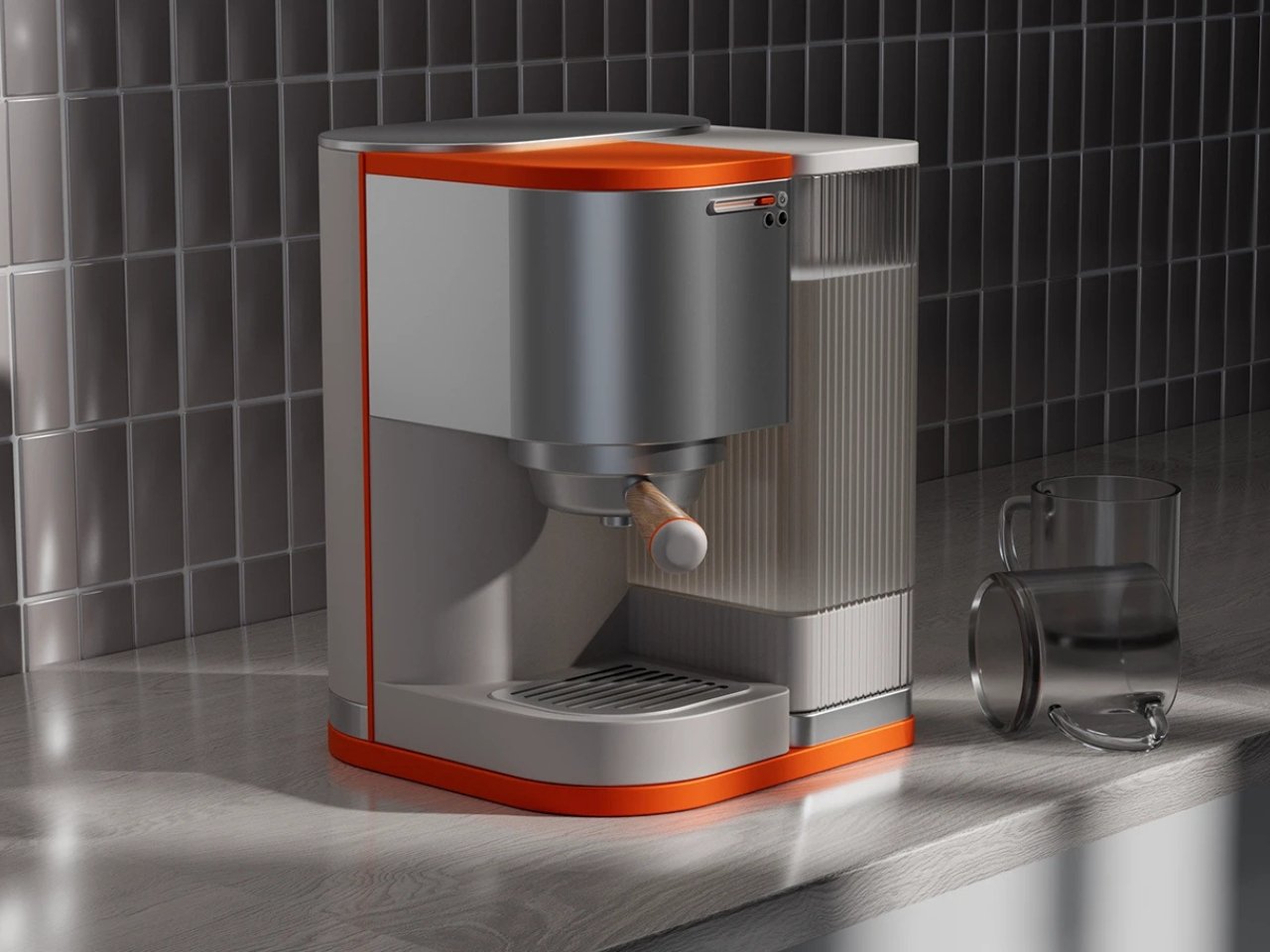Coffee machine，conceptual design，Household Electric Appliances，Kitchen appliances，