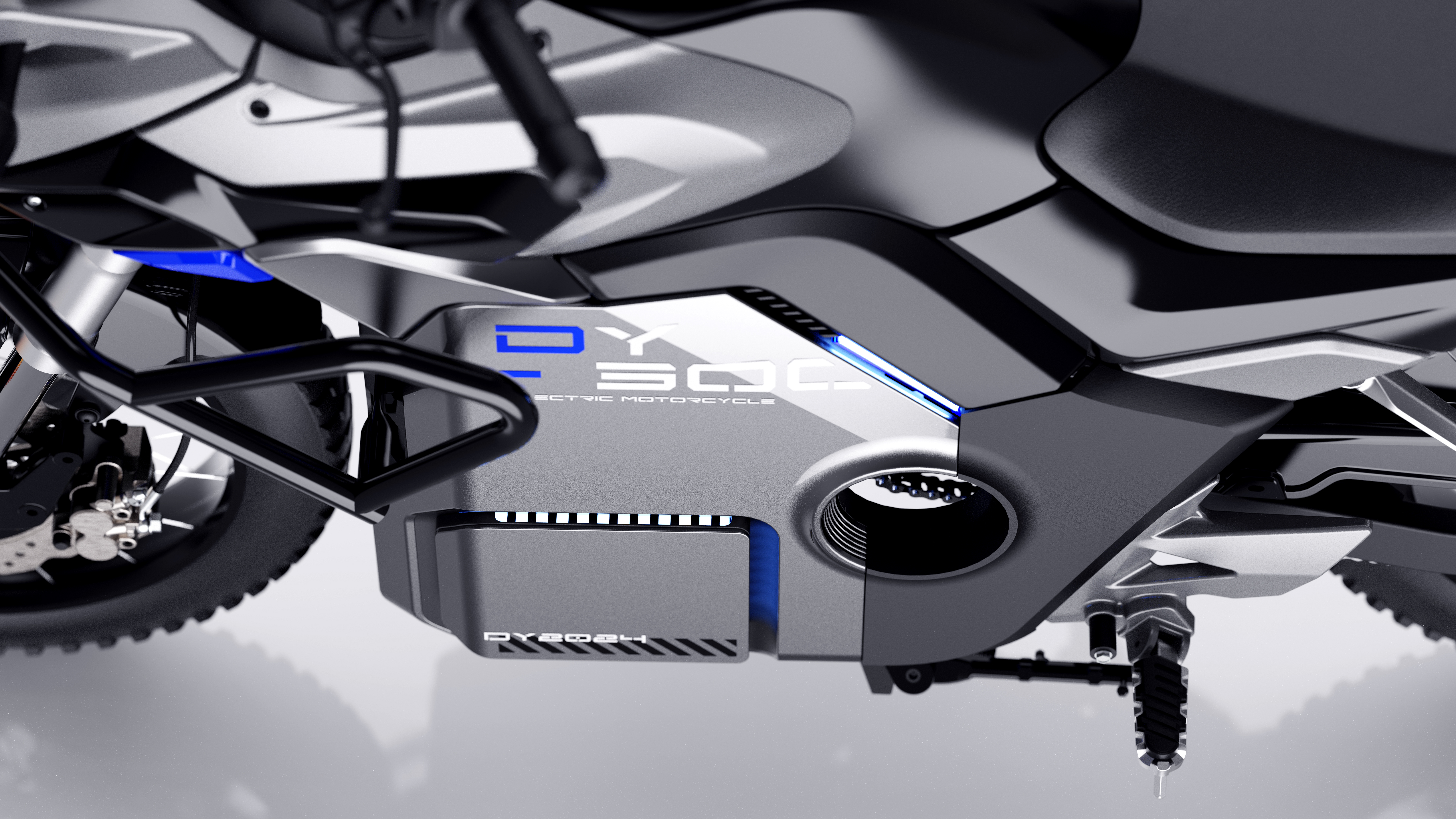 Electric two wheeled vehicle，electric moped ，Urban Daily Commuting，High-end urban commuter tools，Original design，Creative design，