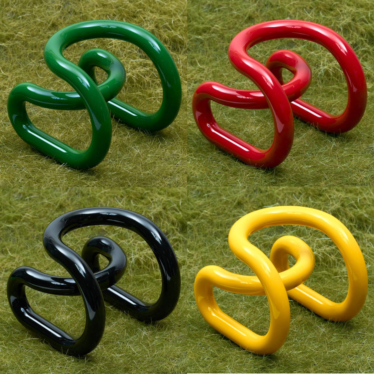 Single line seat，Sculpture furniture，minimalist loop，A stroke，