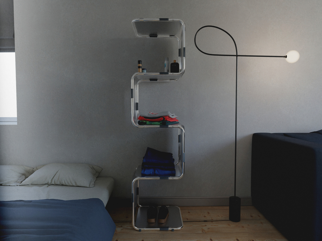 Receive，modularization，Qurv，Rental Artifact，Deformable design，