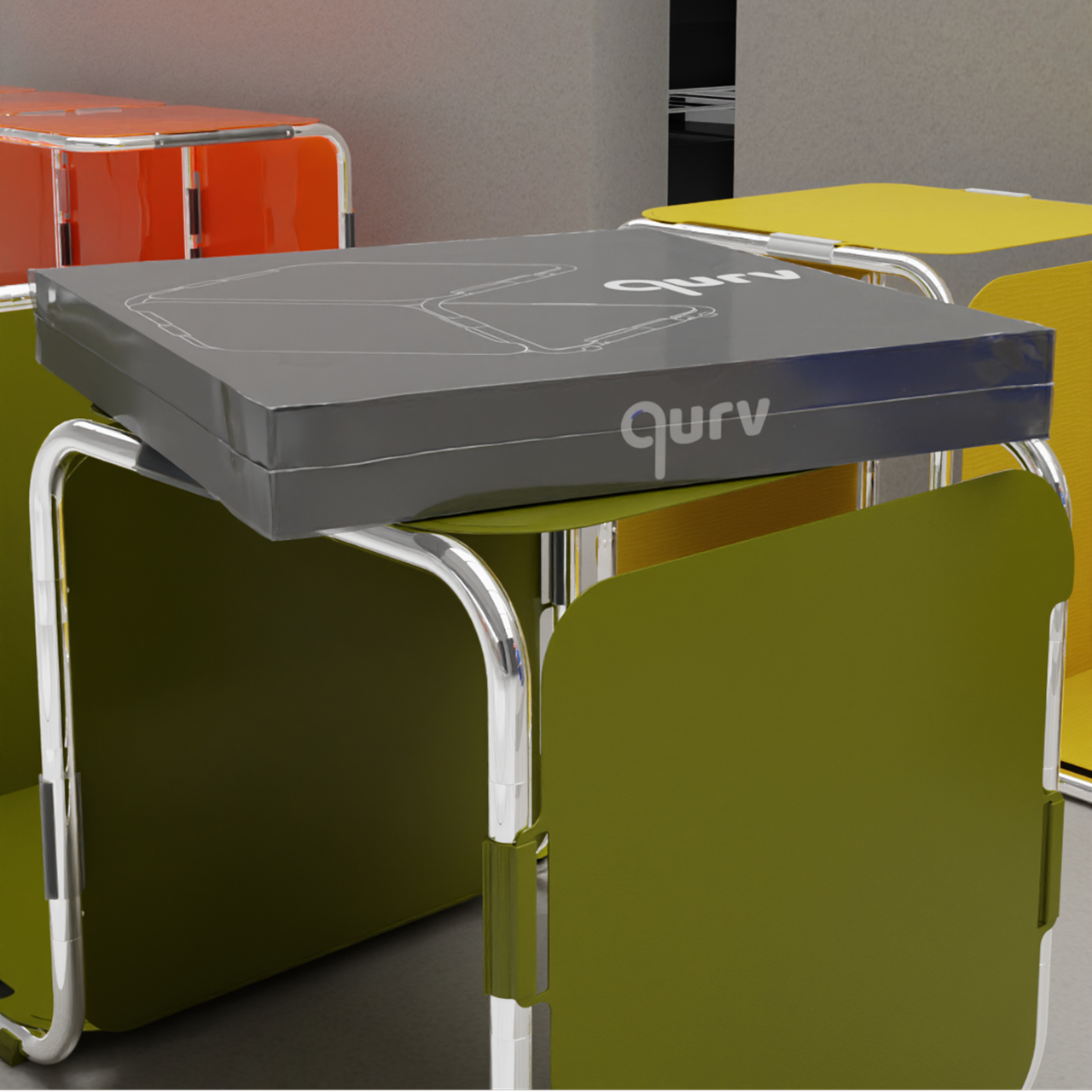 Receive，modularization，Qurv，Rental Artifact，Deformable design，