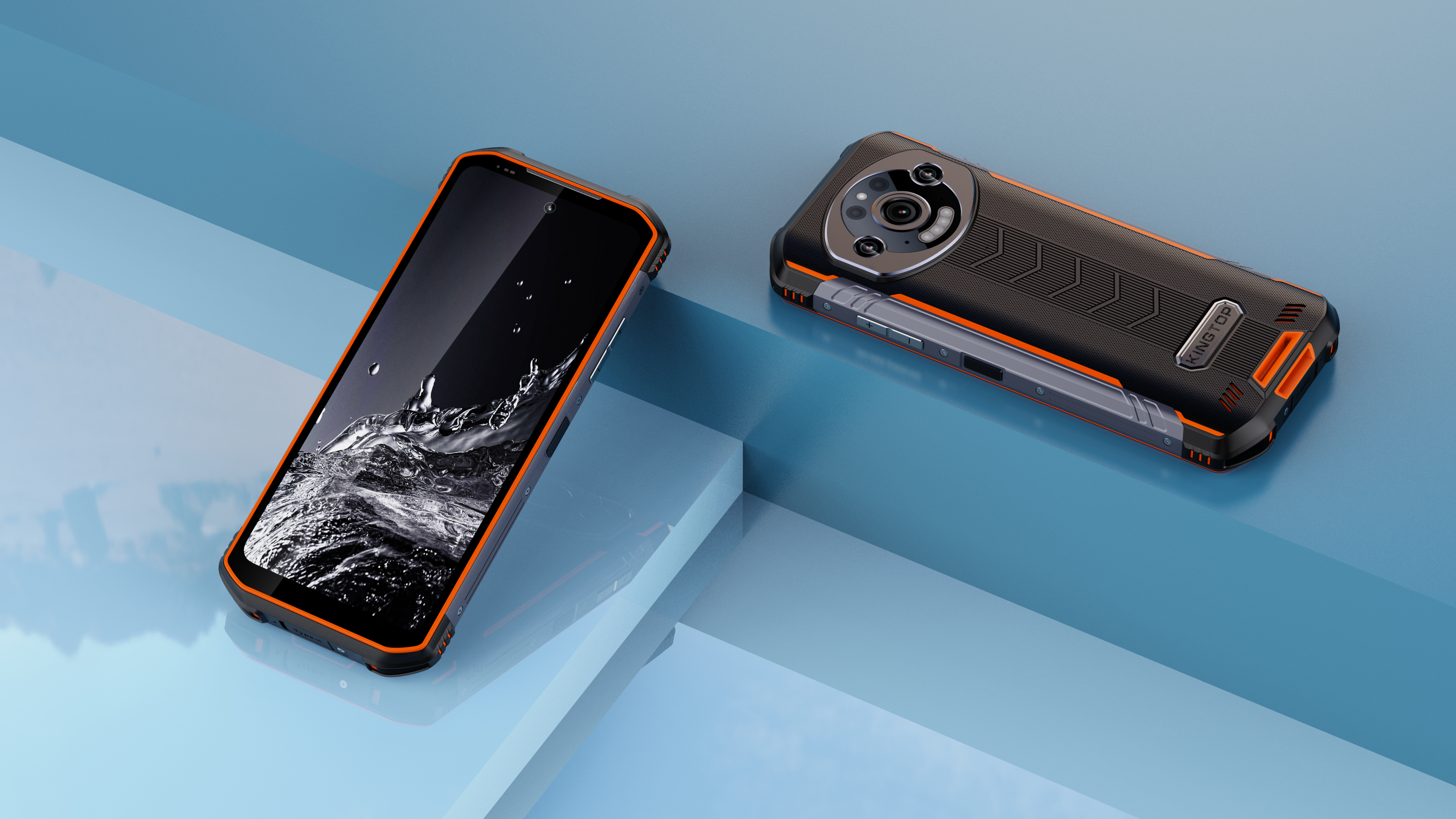 Three prevention mobile phone，product design，hard core aesthetics，