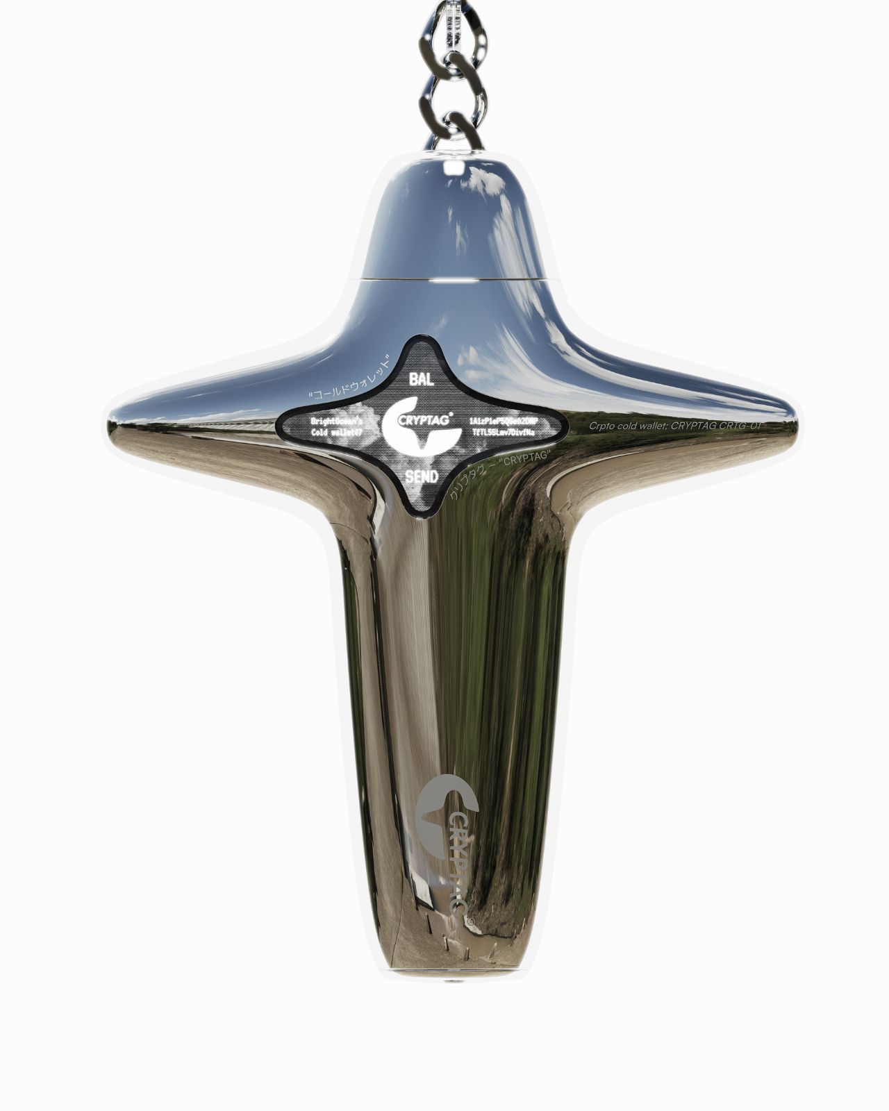 Cryptag，Wearable Crypto Cold Wallet，conceptual design，Digital，