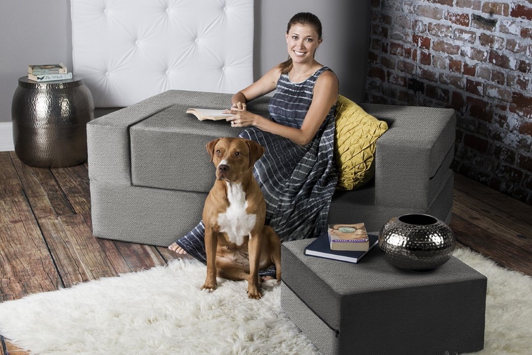 zipline，Sofa bed，Modular design，