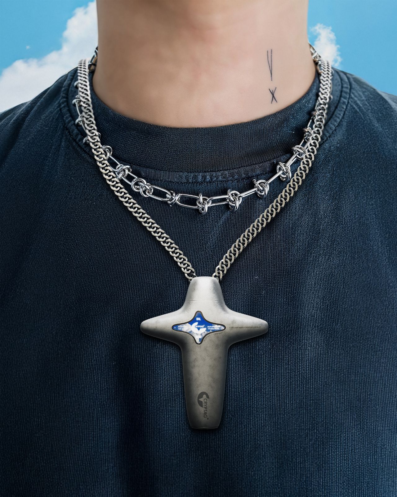 Cryptag，Wearable Crypto Cold Wallet，conceptual design，Digital，