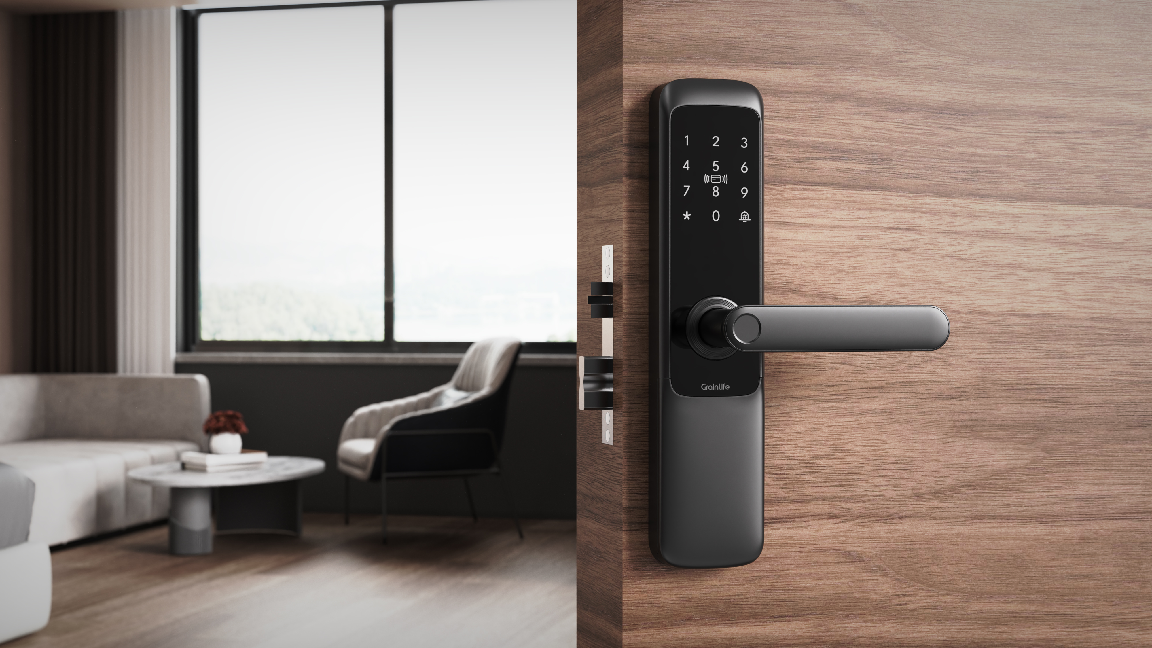 Smart home，Hotel door lock，Electronic door lock，