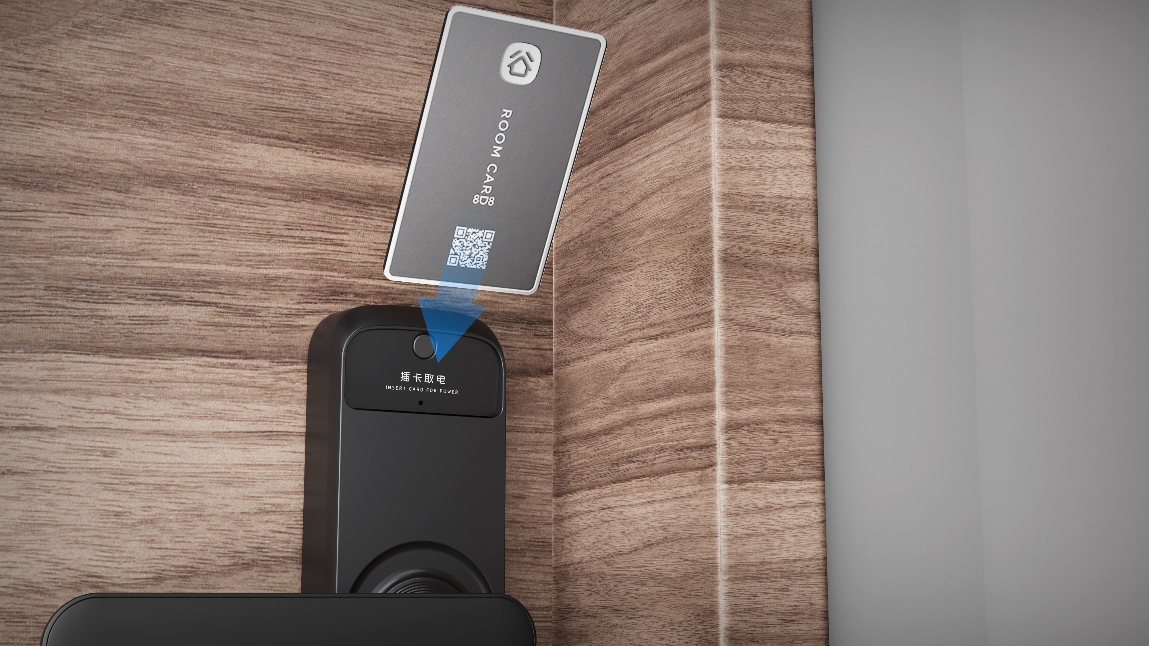 Smart home，Hotel door lock，Electronic door lock，