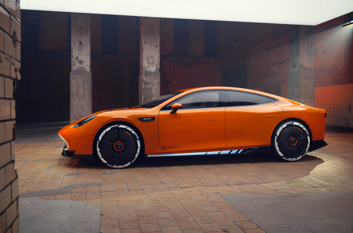 electric vehicle，vehicle，conceptual design，Mercedes-AMG，