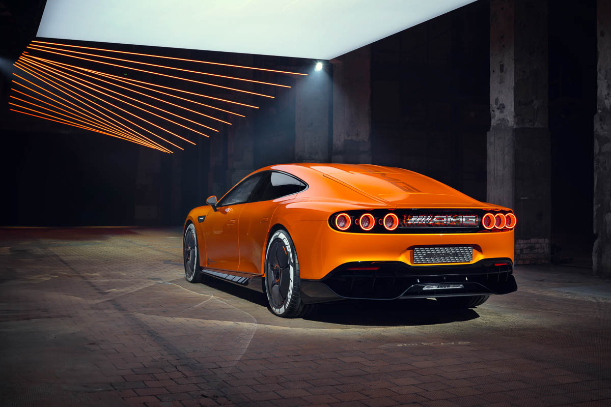 electric vehicle，vehicle，conceptual design，Mercedes-AMG，