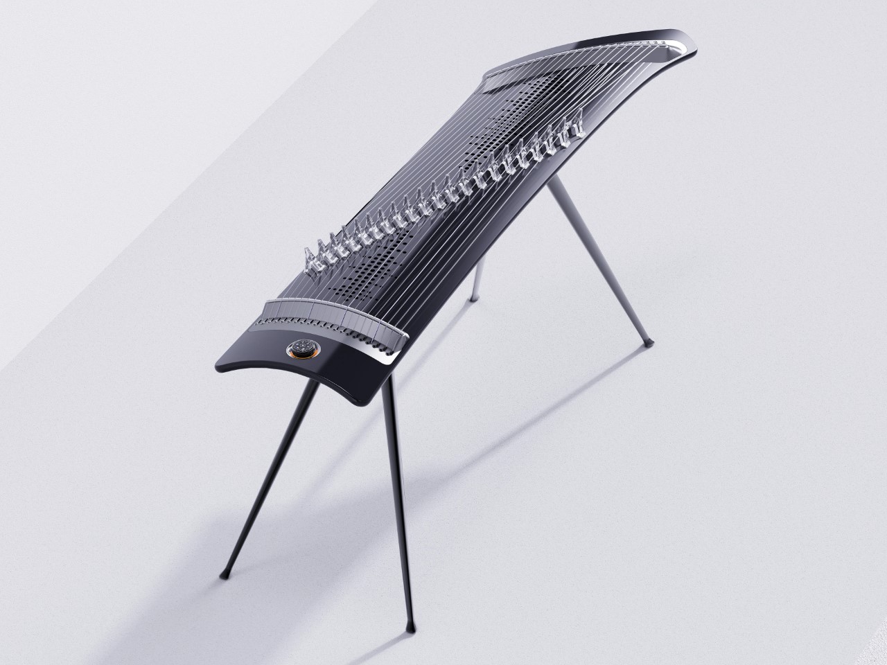 E-Zither，Electronic Guzheng，Musical Instruments，originality，