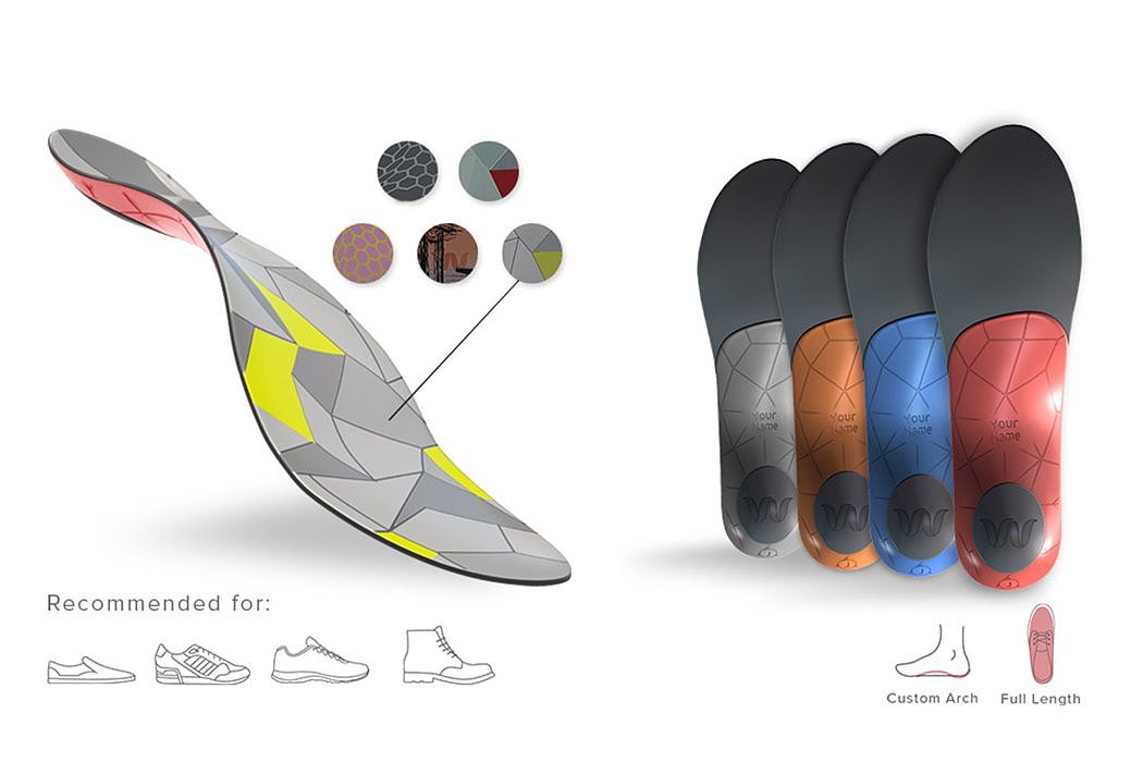 Insole，Music，Louis-Victor，3D printing，Shamil Hargovan，